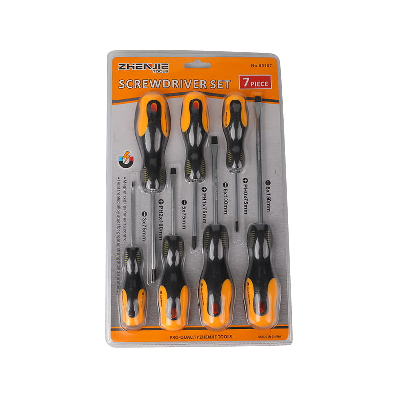 7pcs Slotted & Phillips Set Screwdriver