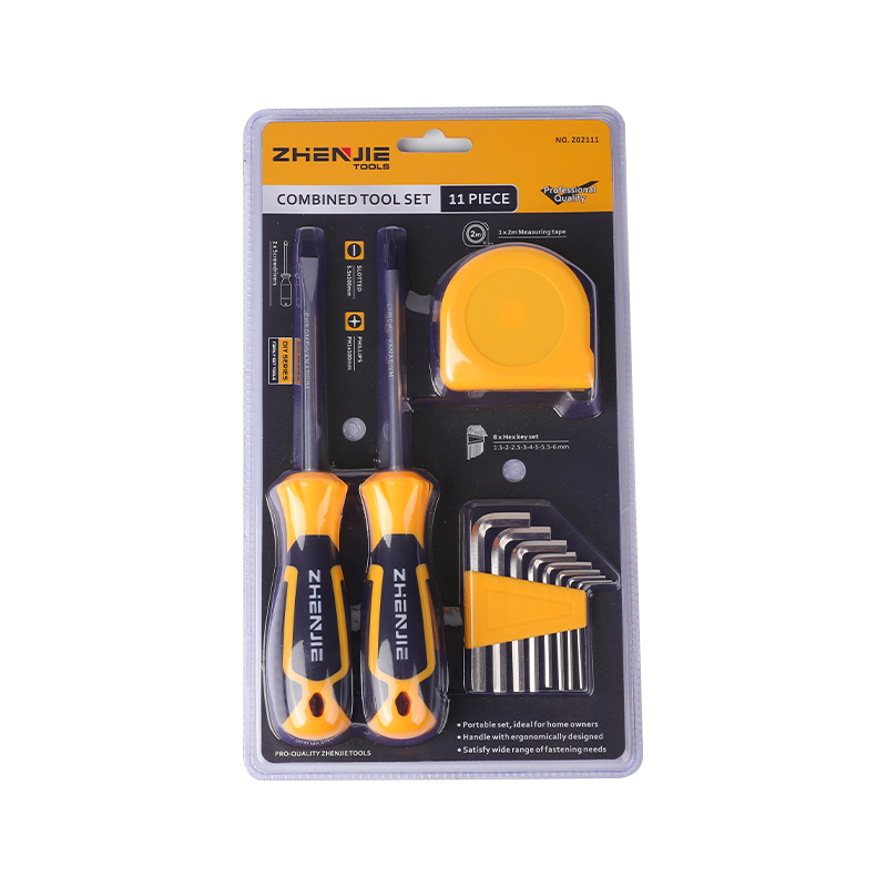 11pcs Slotted & Phillips CRV Screwdriver Heics Key Measure Téip Set