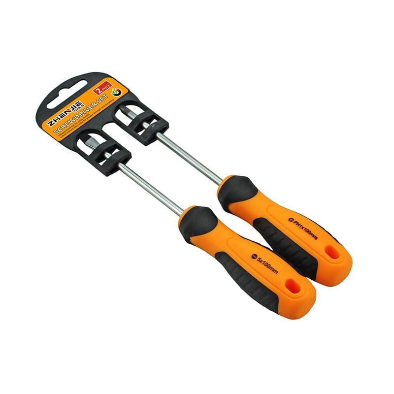 2pcs Slotted & Phillips Scriúire Set