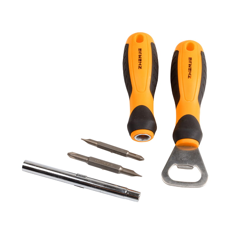 7 in 1 Slotted & Scriúire Phillips Opener Fleascán Tacar Uirlisí Comhcheangailte