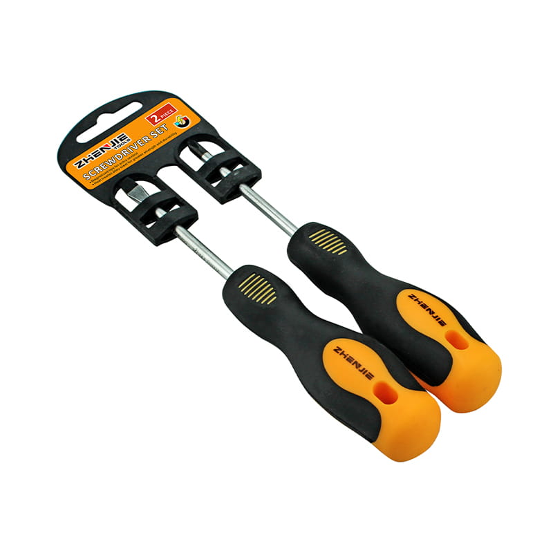 2pcs Hanger Plaisteacha Pacáistiú Slotted Phillips Screwdriver Set