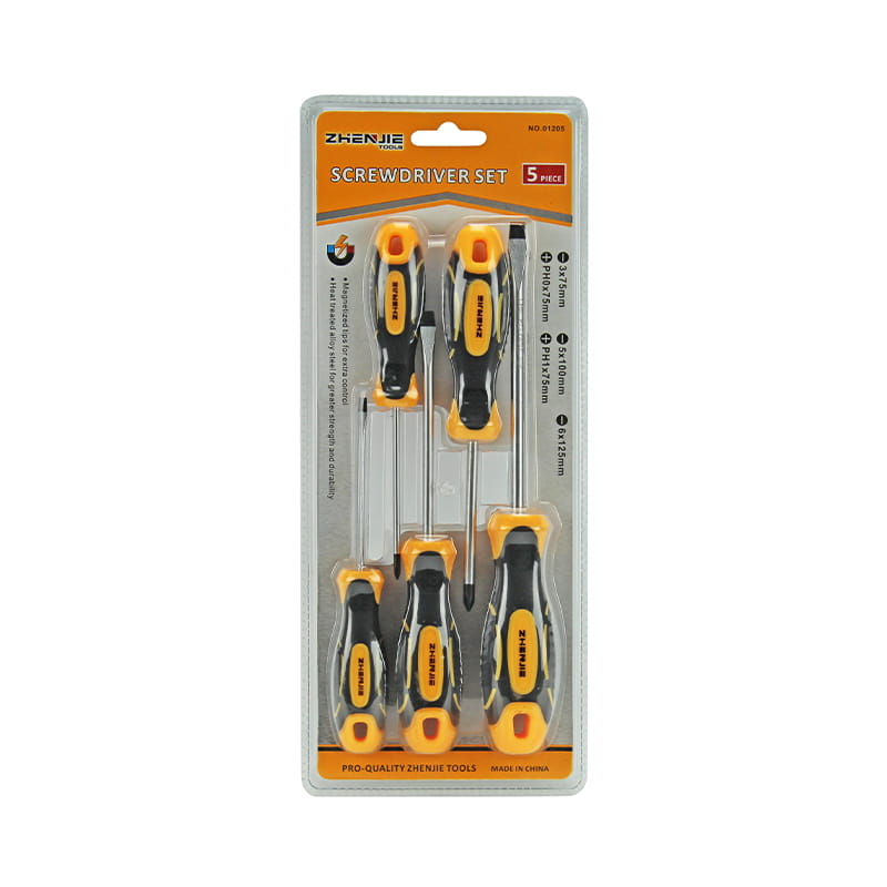 5pcs Slotted & Phillips CRV Scriúire Set
