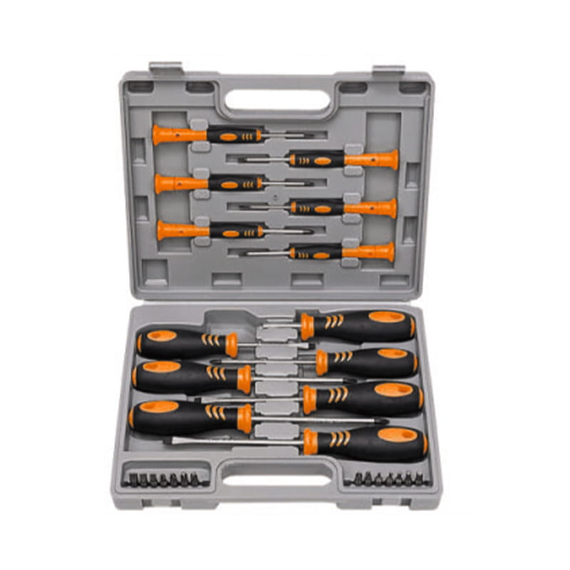 27pcs BMC Pacáistiú Slotted Phillips Pozidriv Torx CRV Scriúire Set Set