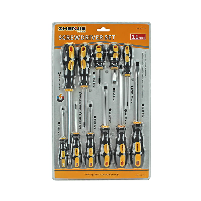 11pcs Sraith Cruaite & Tempered lann CRV Scriúire