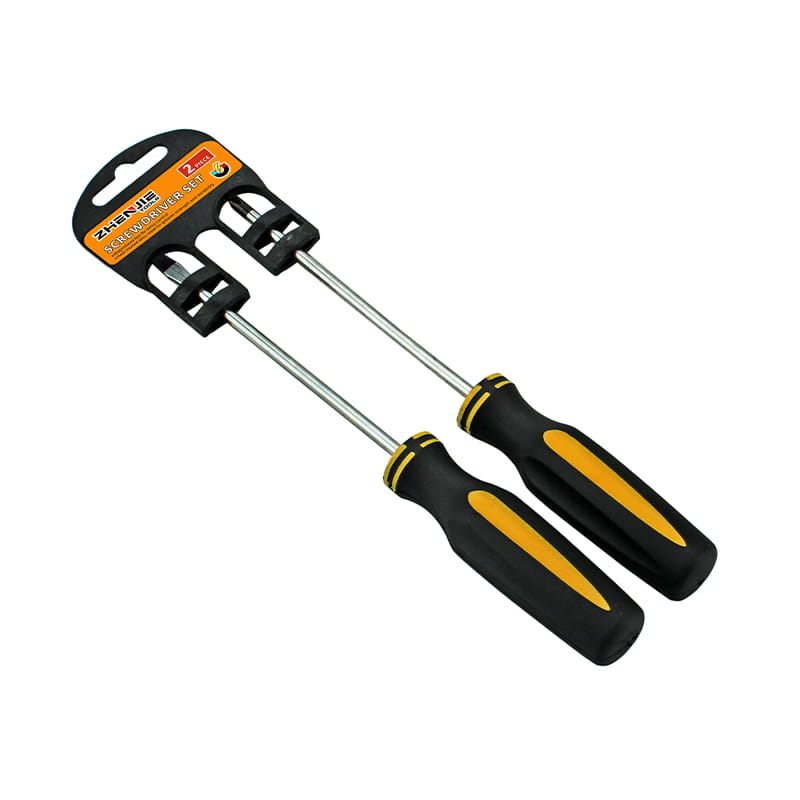 2pcs Leid Maighnéadaithe Slotted Phillips Screwdriver Set