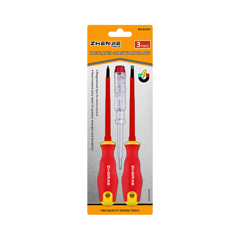 3pcs Slotted & Phillips Leid Maighnéadaithe Sraith Scriúire Inslithe CRV