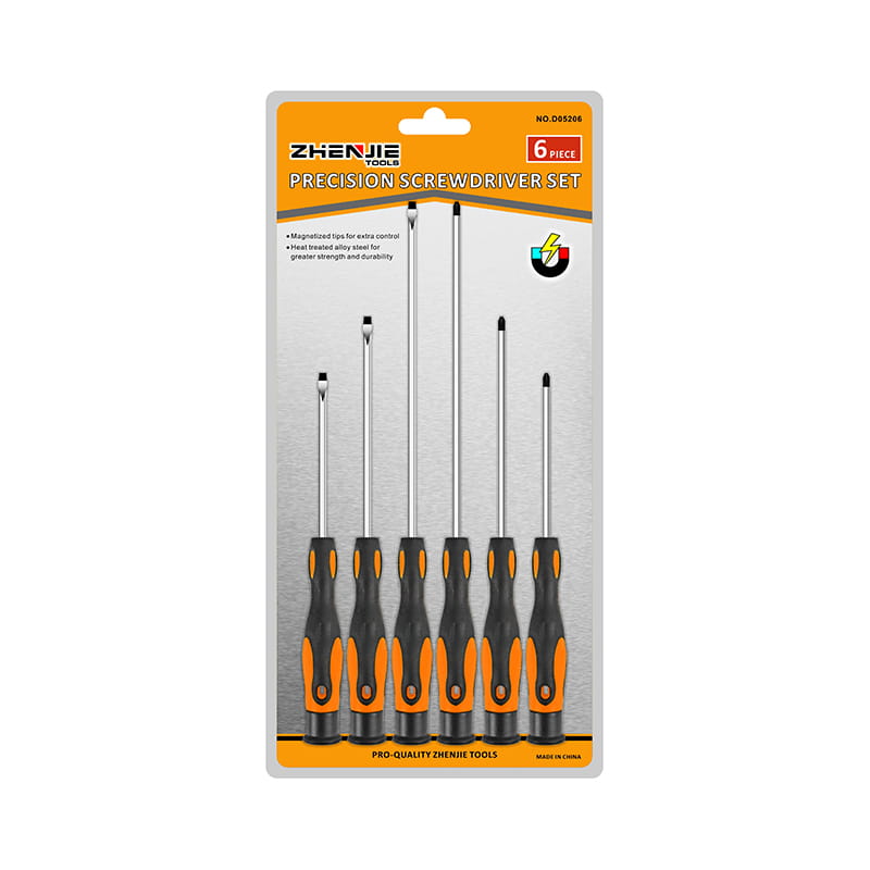 6pcs Slotted Phillips CRV Screwdriver Precision Set